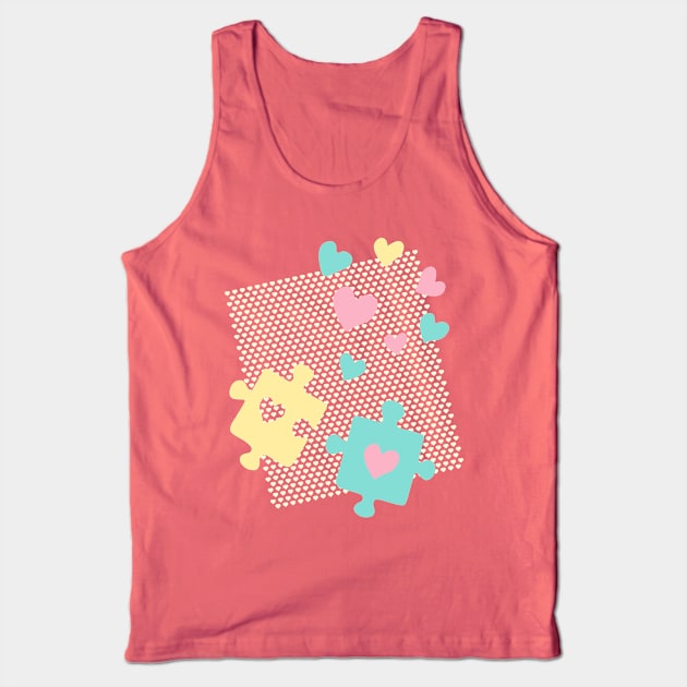 Pastel Lovers Tank Top by XOOXOO